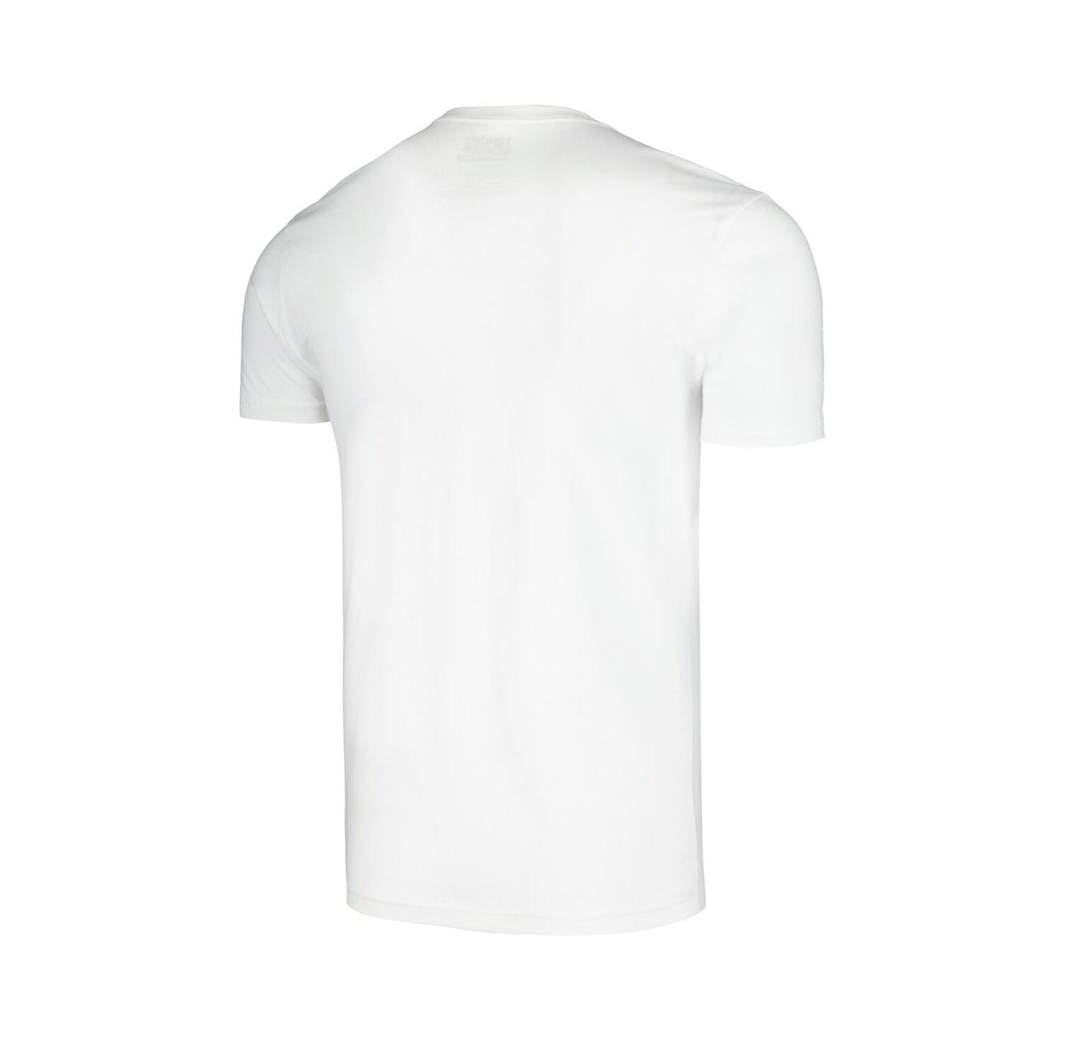 Men's White Naughty by Nature Photo Bats T-Shirt