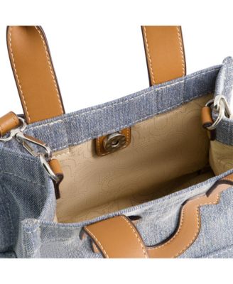 Mini Denim Tote