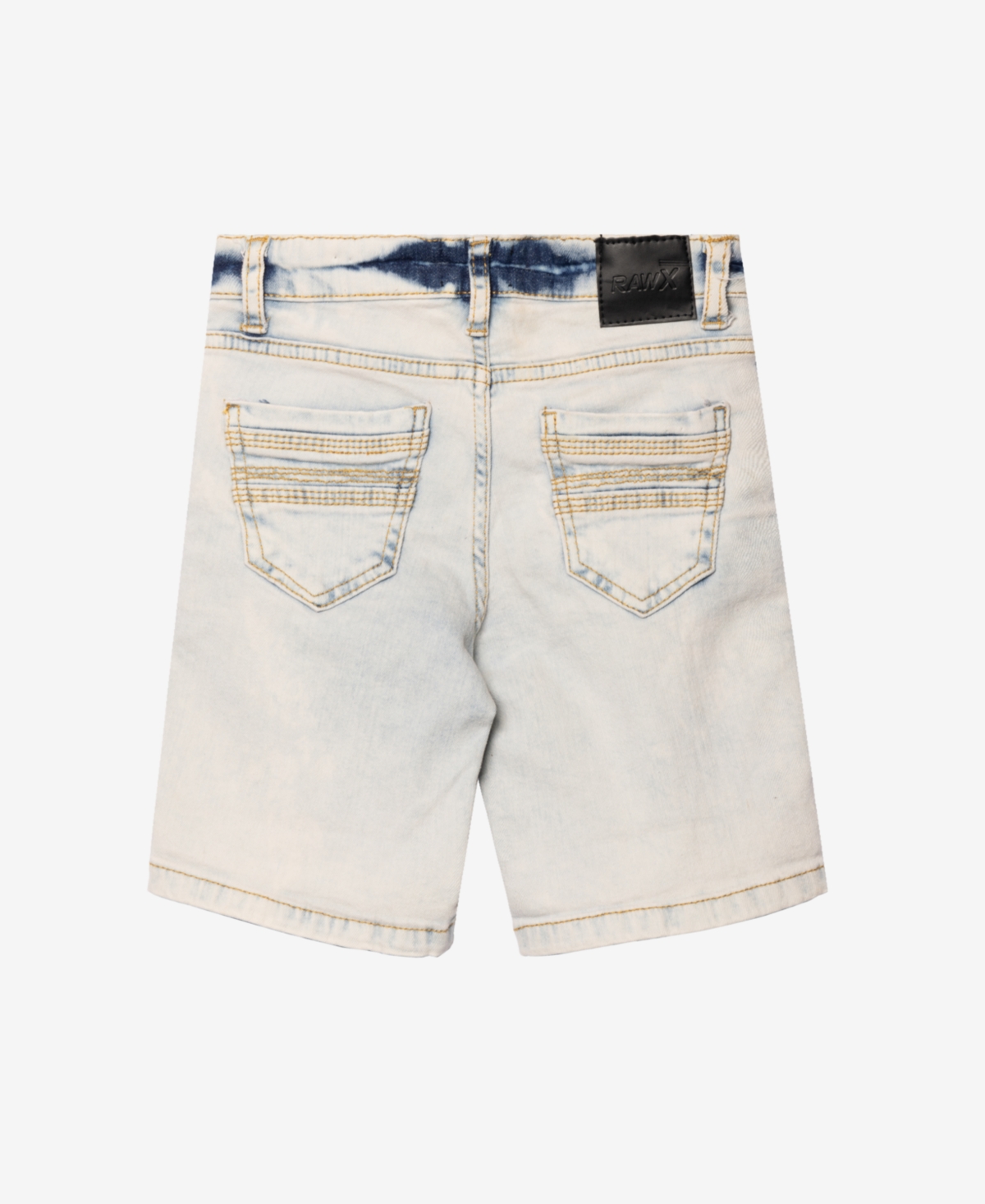 Raw X Toddler Boys Roll-Up Denim Shorts 2-Pack -light indigo