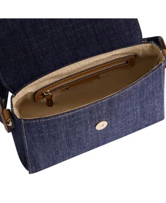 Mini Denim Satchel
