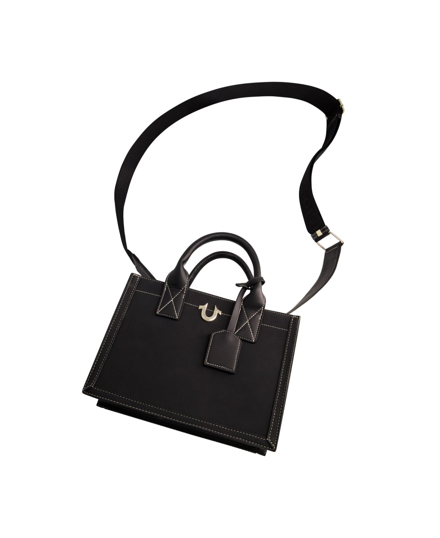 Modern Edge Suede Tote