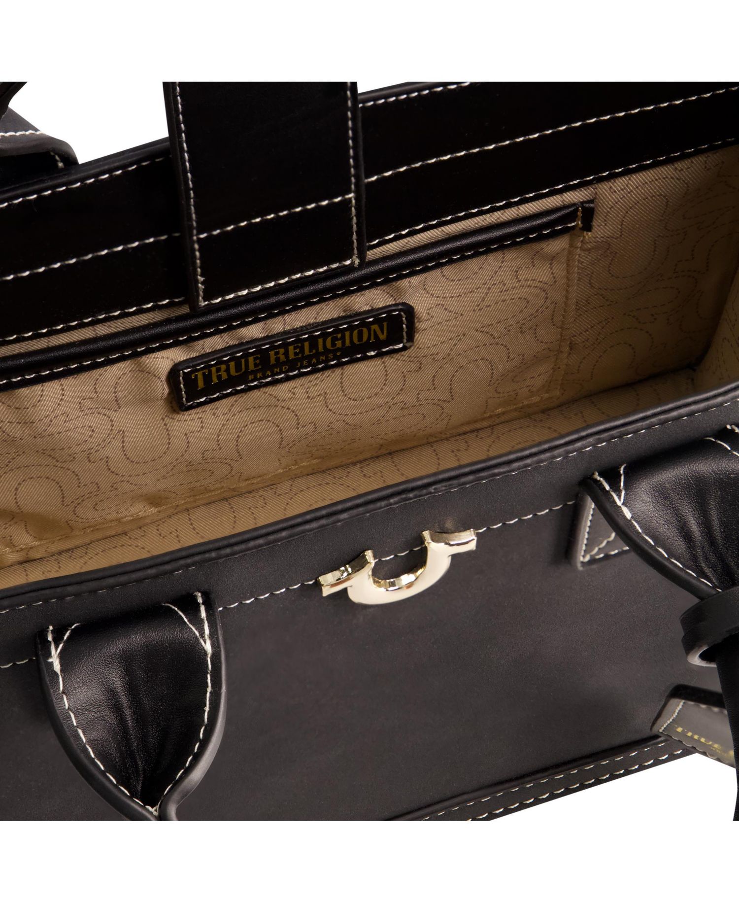 Modern Edge Suede Tote