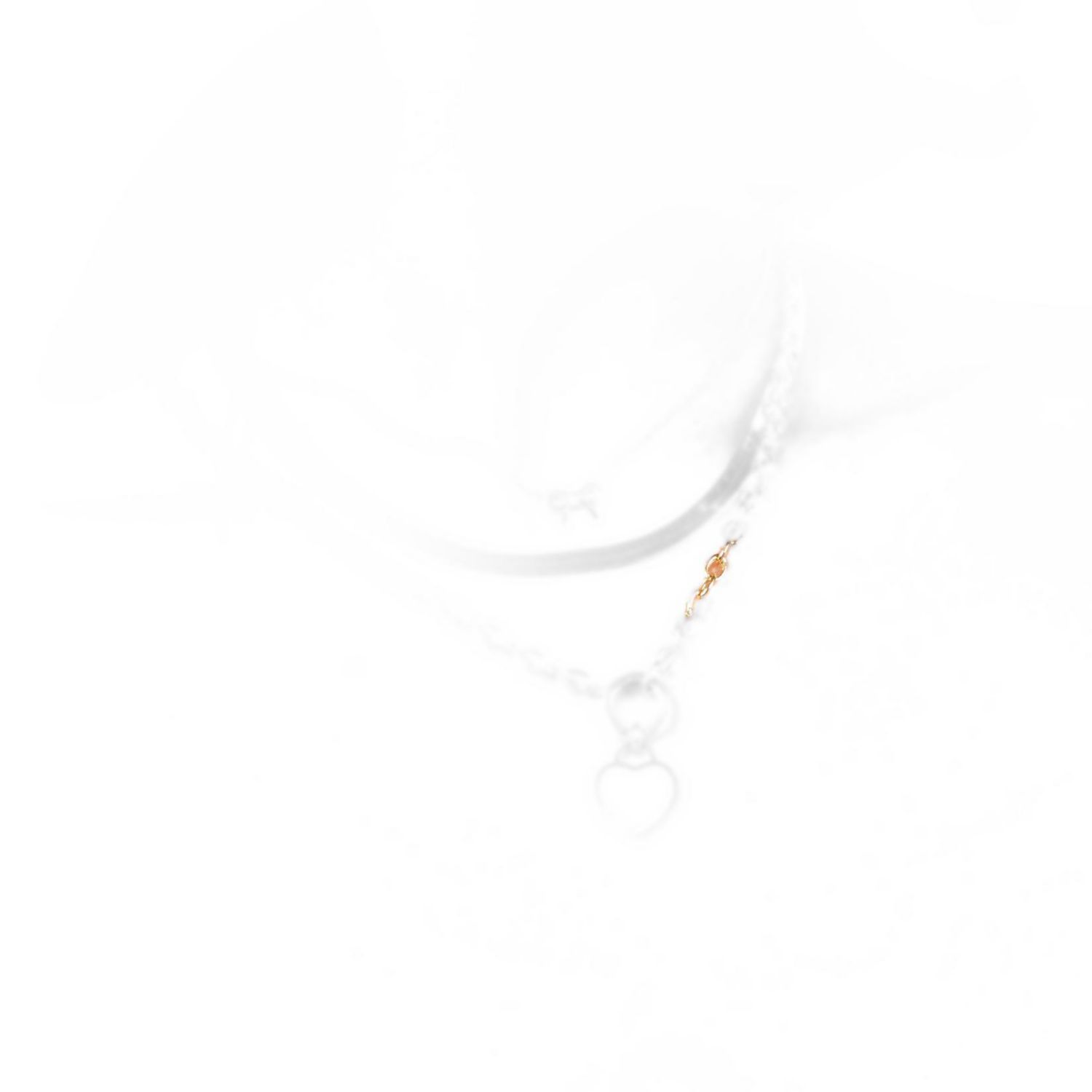 Large Herringbone Necklace 14K Yellow Gold - 5 millimeters - 18 inches
