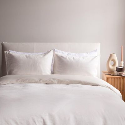 French Linen and Cotton Duvet & Sham Set - Full/Queen