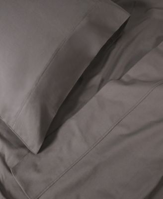 300-TC Crisp Cotton Percale Deep Pocket Sheet Set, Split King