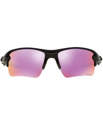 オークリー PRIZM GOLF FLAK 2.0 Oakley Mens Flak 2.0 XL Polished Black Frame - Prizm Golf
