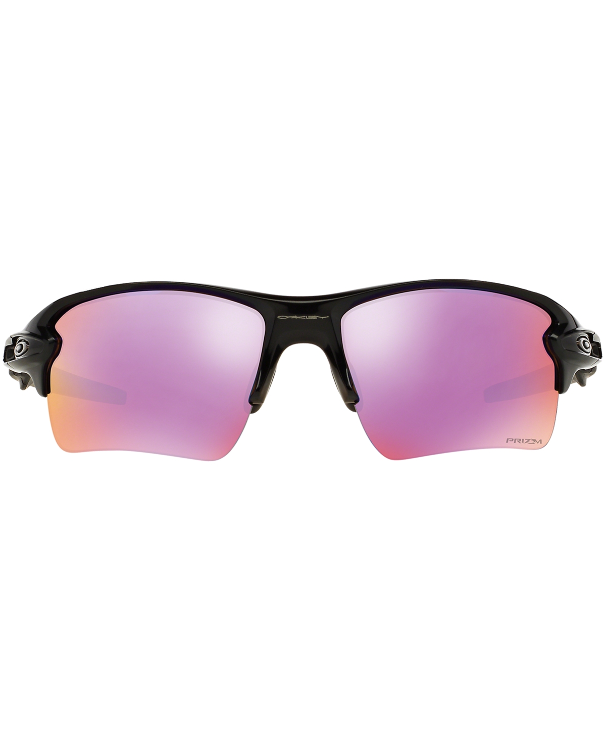 Oakley Flak 2.0 Xl Prizm Golf Sunglasses, Oo9188 In Black Shiny,purple Light
