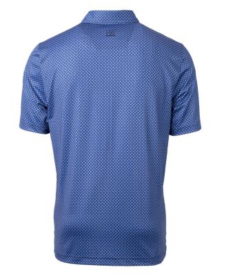 Men's Pike Banner Print Stretch Short Sleeve Polo