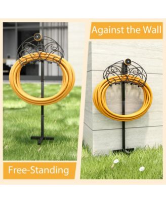 Detachable Freestanding Hose Holder for Outdoor Yard Garden Lawn