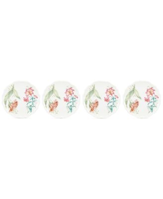 Butterfly Meadow Melamine Salad Plates, Set of 4