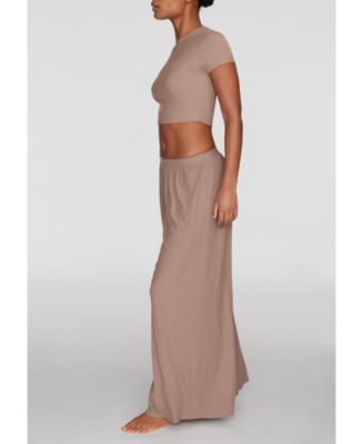 Women's The Baby Tee - Modal Silk Rib