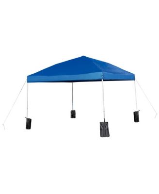 Outdoor Event/Tailgate Set With Pop Up Event Canopy With Wheeled Case, Bi-Fold Table And 4 Folding Chairs
