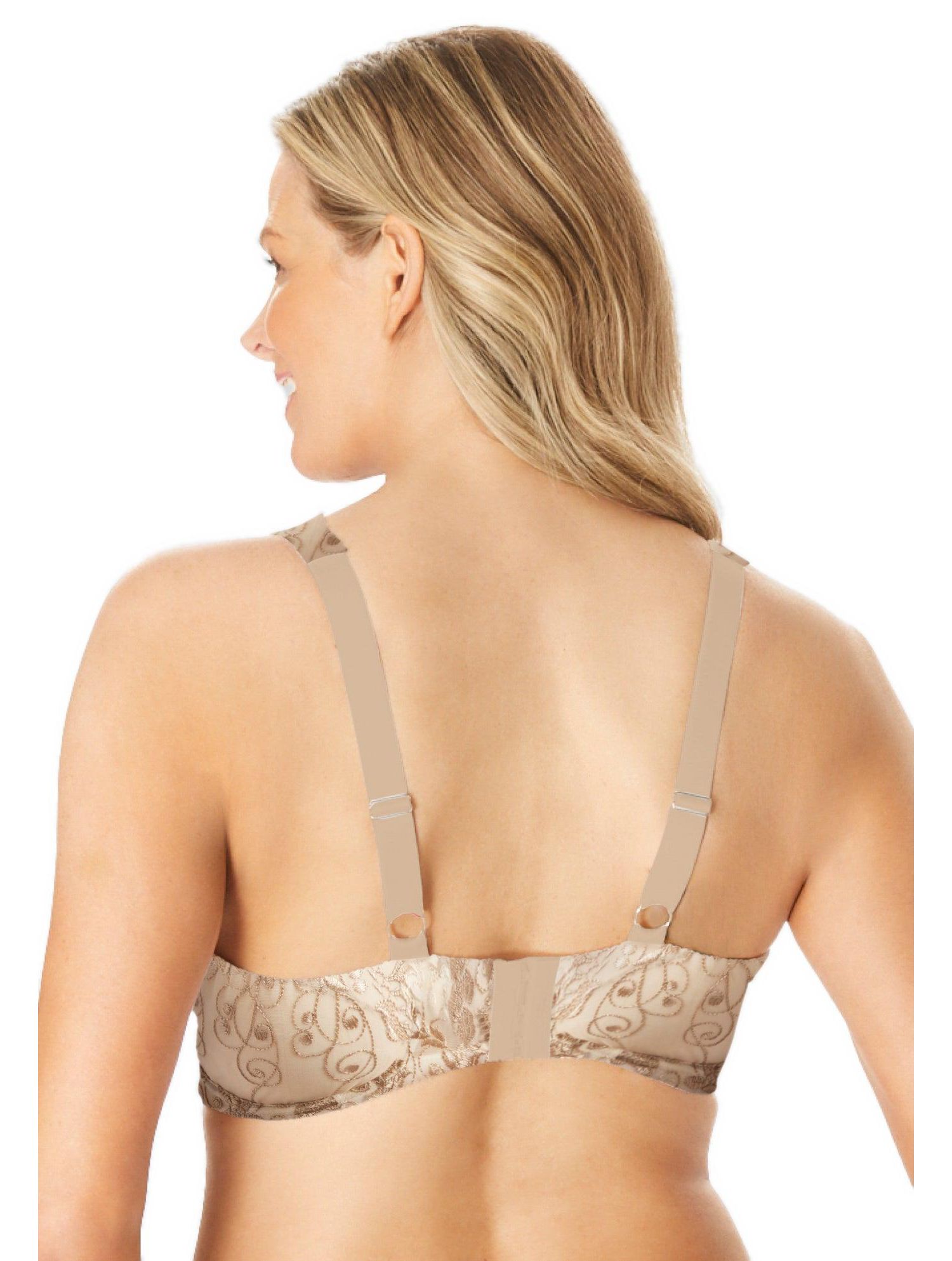 Women's Embroidered Underwire Bra
