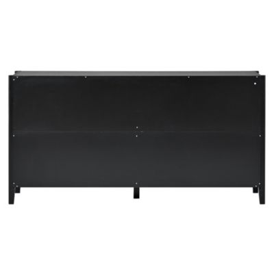 Modern Accent Cabinet with Metal Handles