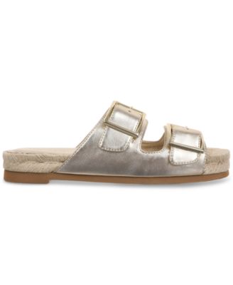 Women's Milaa Buckled Footbed Sandals, Created for Macy's