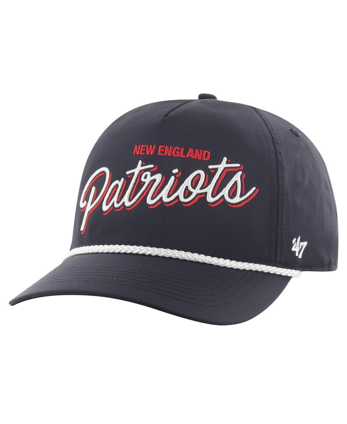 Shop 47 Brand Men's Navy New England Patriots Fairway Hitch Brrr Adjustable Hat