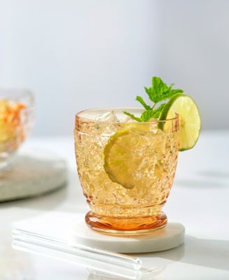 Boston Double Old Fashioned Glasses, Set of 4