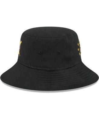 Men's Black Chicago Cubs 2024 Armed Forces Day Bucket Hat