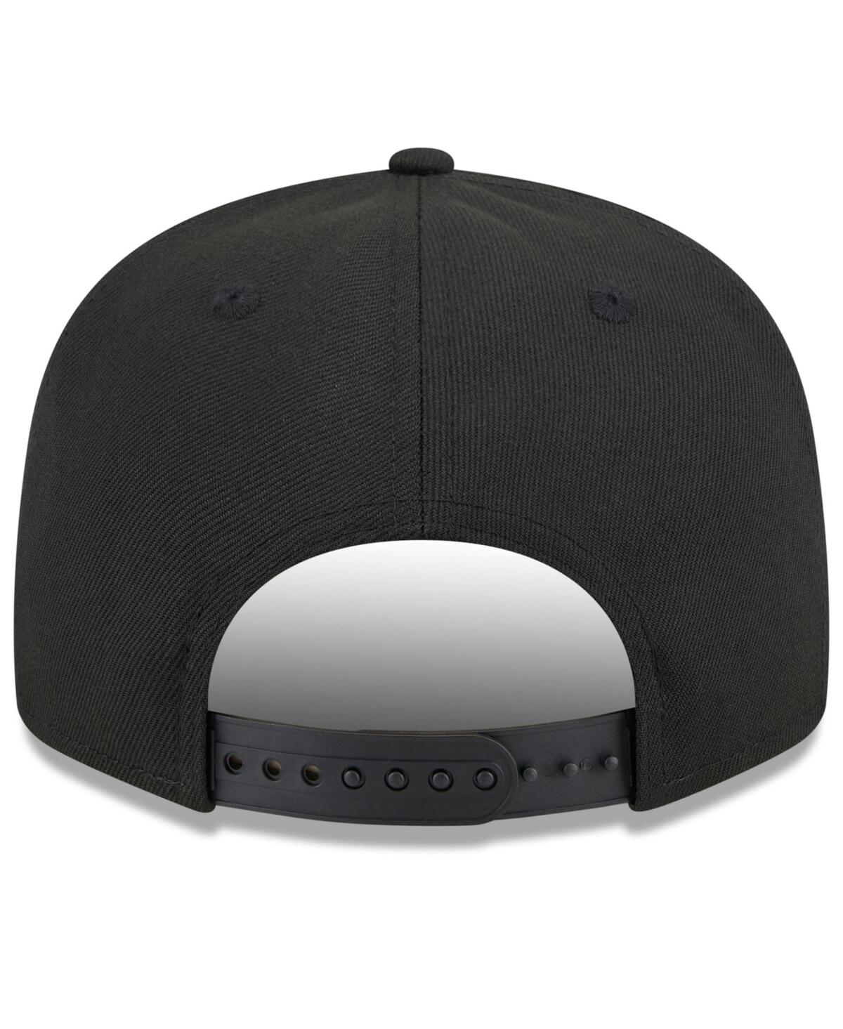 New Era Men's Black Oakland Athletics 2024 Armed Forces Day 9fifty Snapback Hat In Black