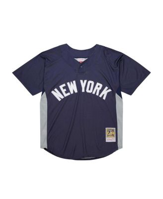Men's Derek Jeter Navy New York Yankees Cooperstown Collection Batting Practice Jersey