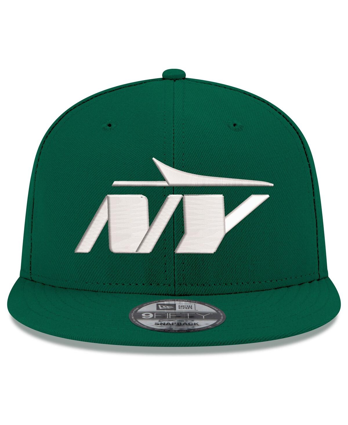 New Era Men's Green New York Jets Standard 9fifty Snapback Hat In Green