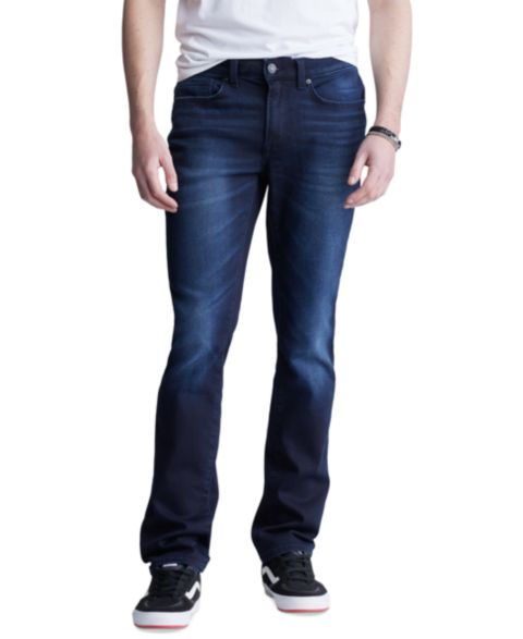 Мужские джинсы Buffalo David Bitton Ash Slim-Fit Fleece, цвет: Индиго