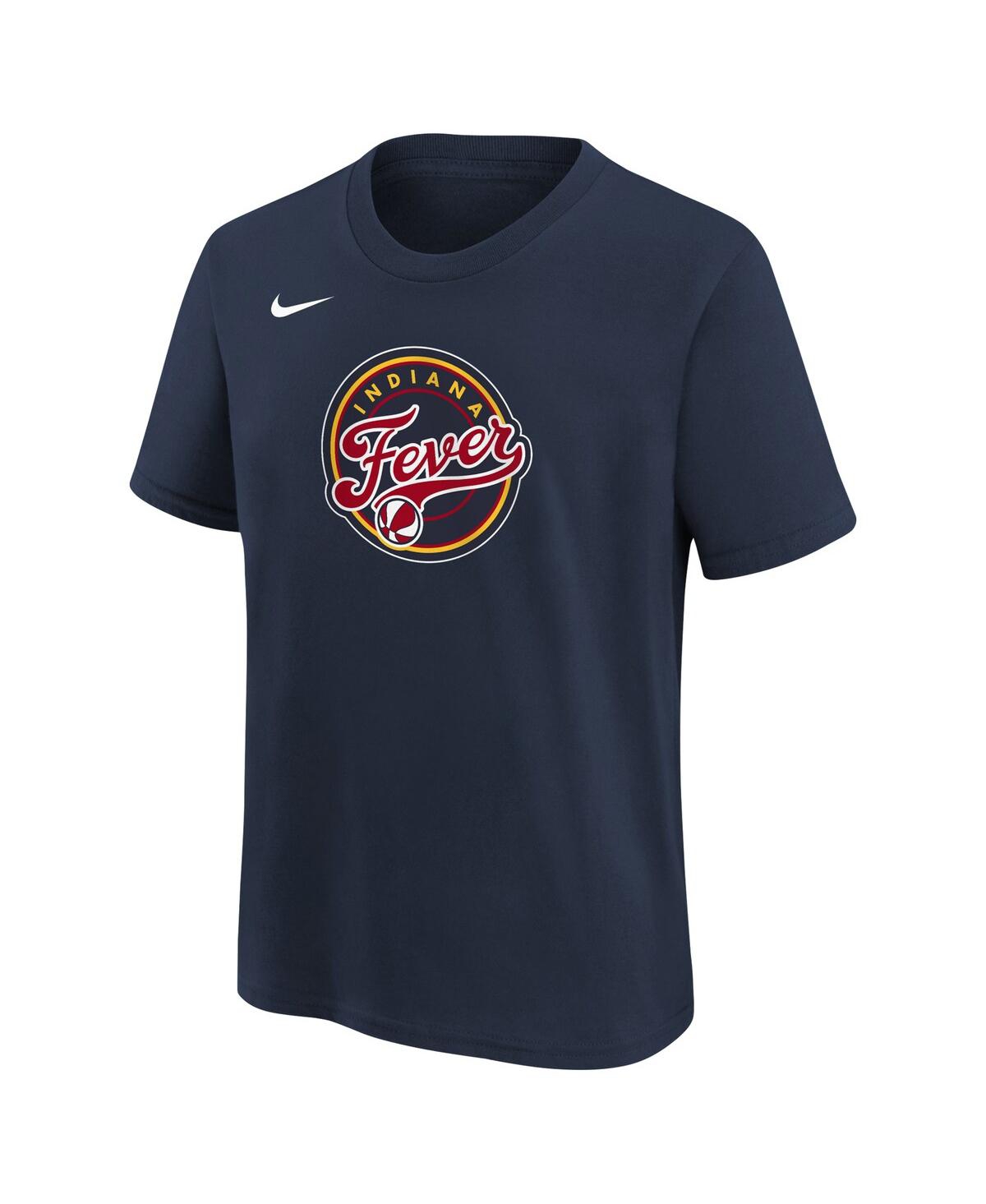 Nike Youth Navy Indiana Fever Essential Logo T-shirt In Navy