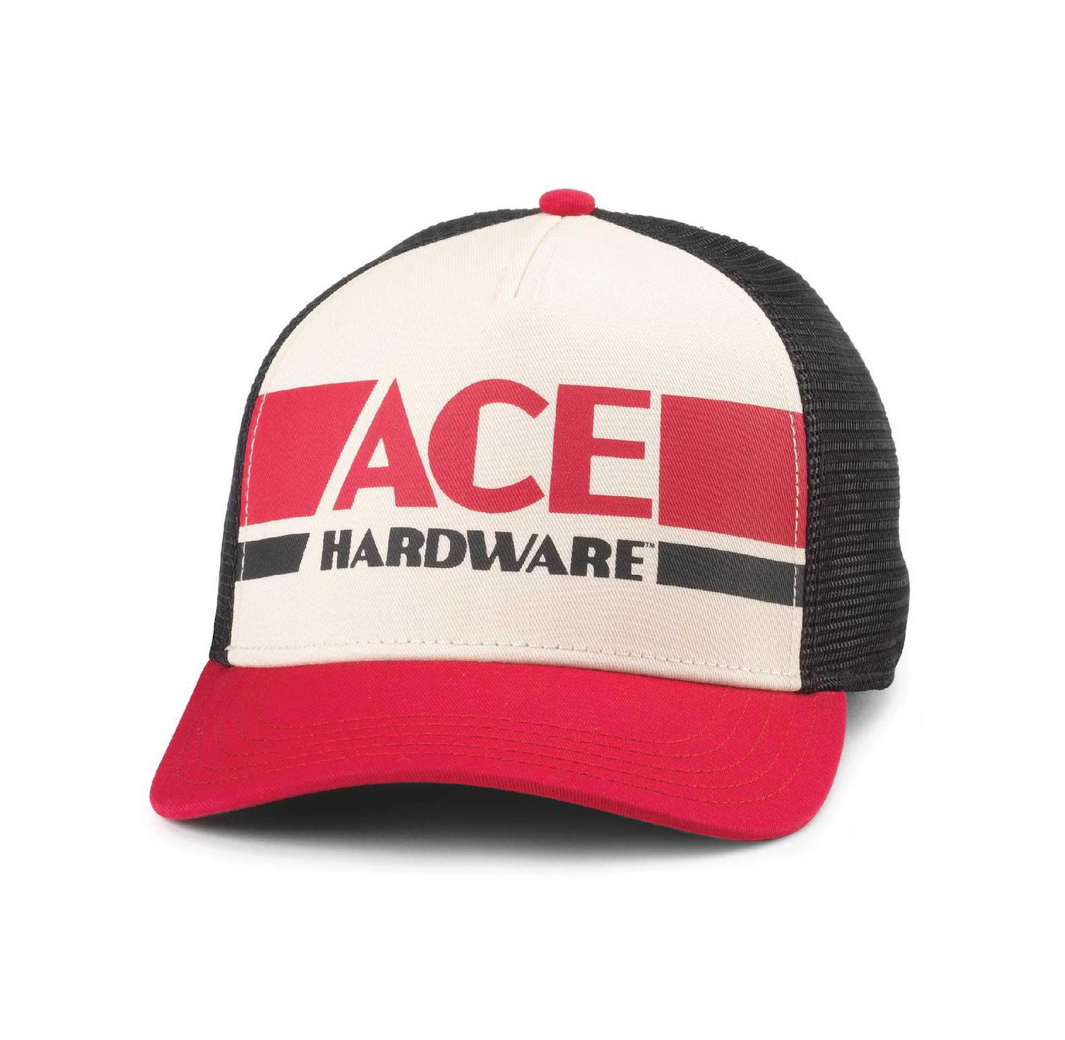 Men's Natural/Red Ace Hardware Sinclair Adjustable Hat