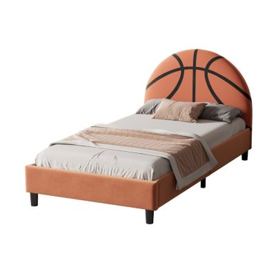 Basketball Platform Bed for Kids and Teens