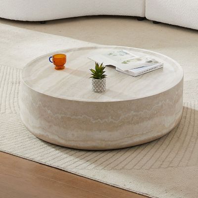 Streamdale Faux Mars Pattern Coffee Tables For Living Room