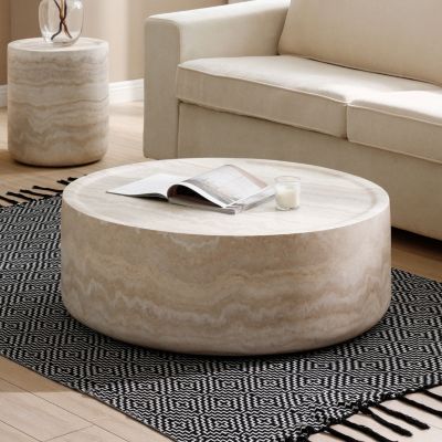 Faux Mars Pattern Coffee Table