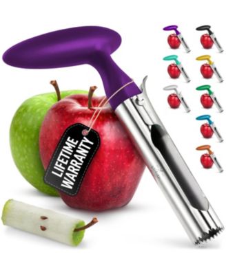 Premium Apple Corer Tool Stainless Steel Serrated Blade