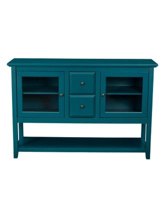 Modern 52" Sideboard with Adjustable Shelves & 2 Doors