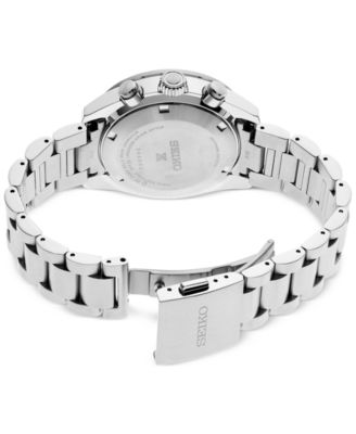 Men's Chronograph Solar Prospex Speedtimer Stainless Steel Bracelet Watch 42mm