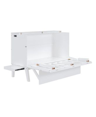 Murphy Bed with USB Port and Shelves