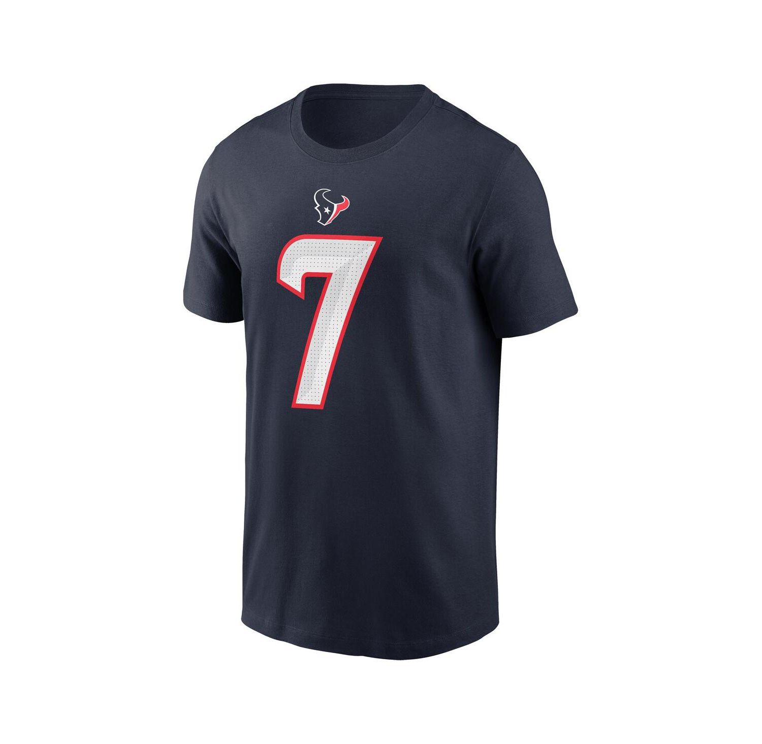 Men's C.J. Stroud Red Houston Texans Player Name & Number T-Shirt