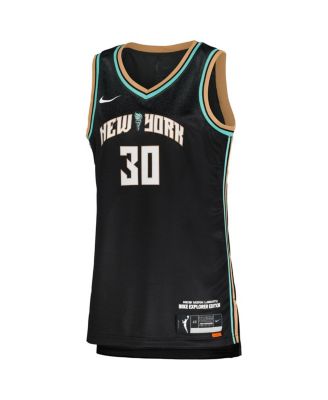 Women's Breanna Stewart&nbsp;Black New York Liberty Explorer Edition Victory Jersey