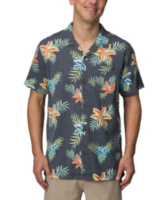 REEF - Men's Cotton Logo Santa Skeleton Graphic T-Shirt