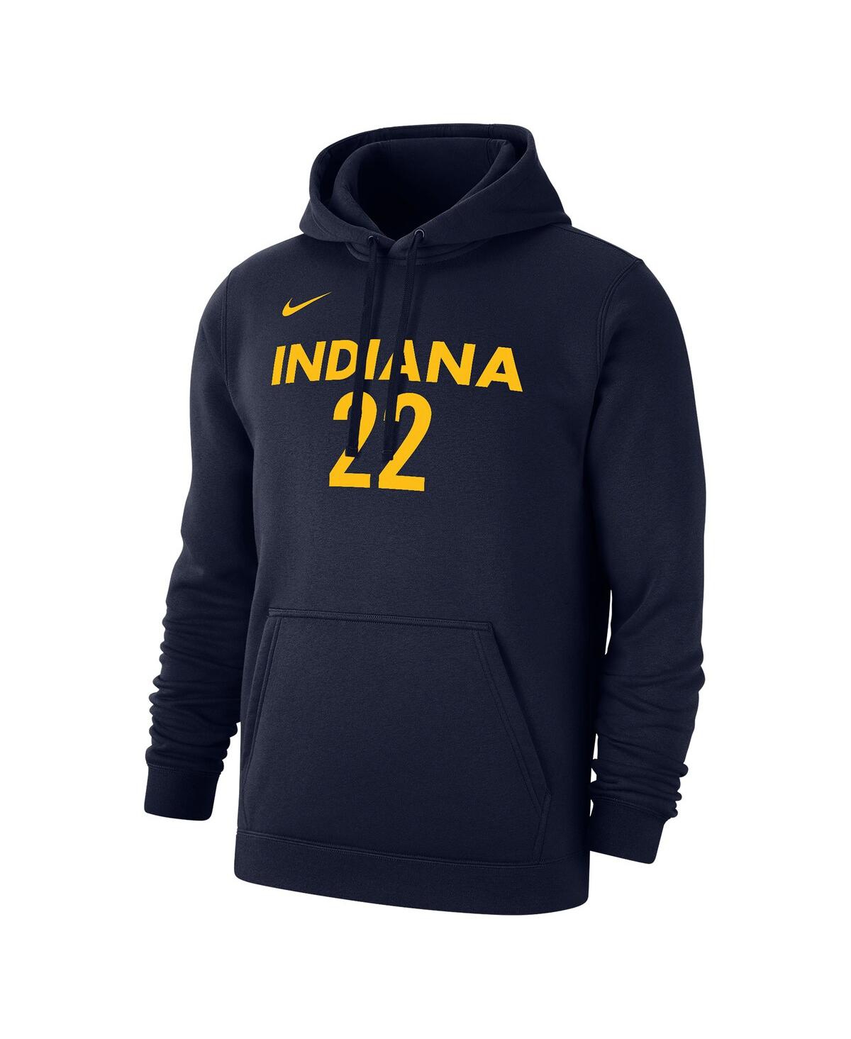 Nike Men's And Women's Caitlin Clark Navy Indiana Fever 2024 Wnba Draft Player Name Number Pullover Hoodi In Navy
