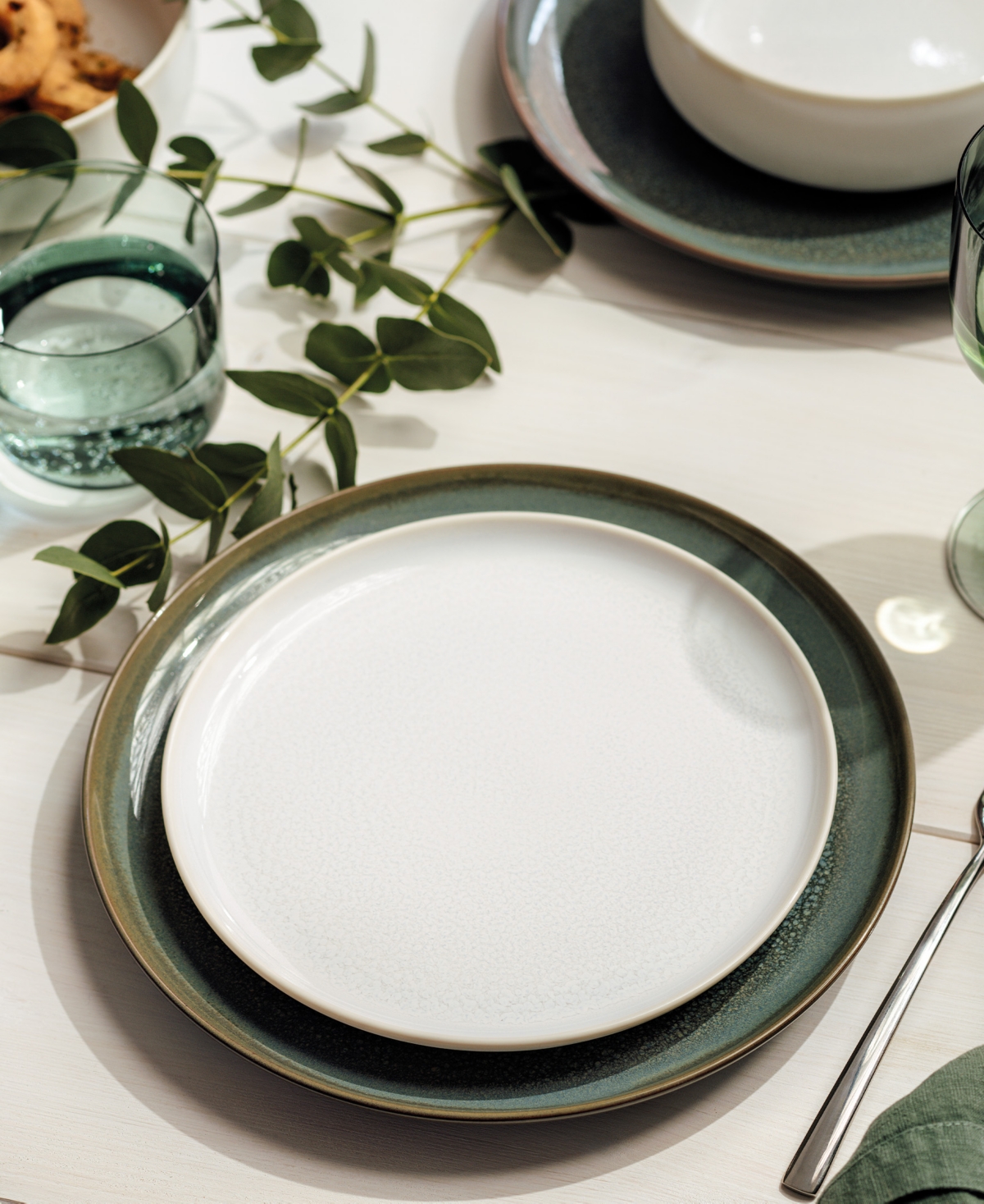 Villeroy & Boch Crafted Cotton Salad Plate In White
