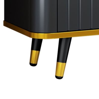 Streamdale 85" TV Stand with Open Storage, Cabinets & Drawers