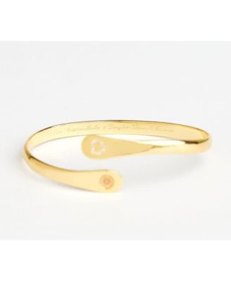 Engraved Love Between Mother and Daughter Knows No Distance Bracelet