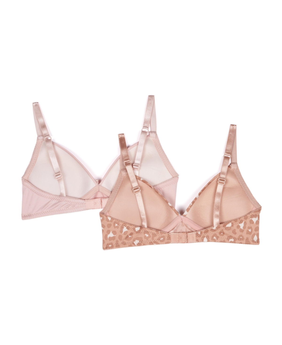 Tahari Girls Multi-Pack Molded Wireless Training Bra - leopard