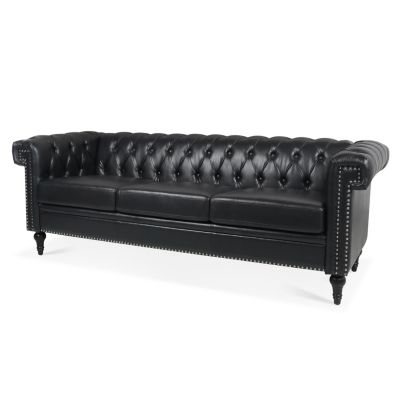Traditional Sofa with Removable Cushions