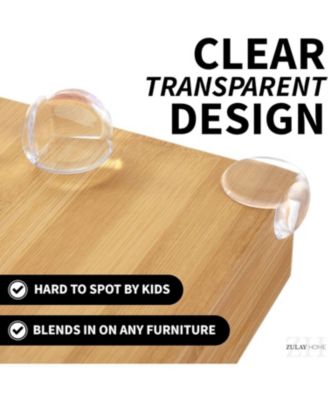 12 Pack Corner Protector Baby Proof Corners and Edges - Round Table Corner Protectors for Baby