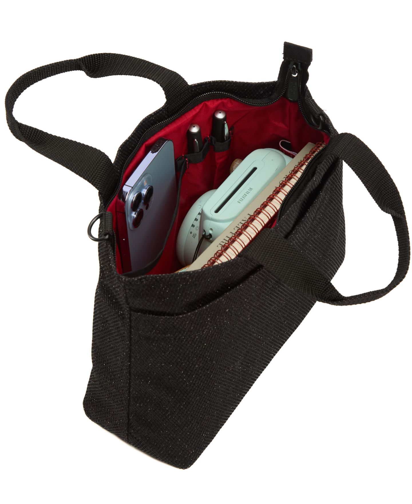 Женская сумка Manhattan Portage Fabric Street Tote, цвет: Чёрный — фото 2