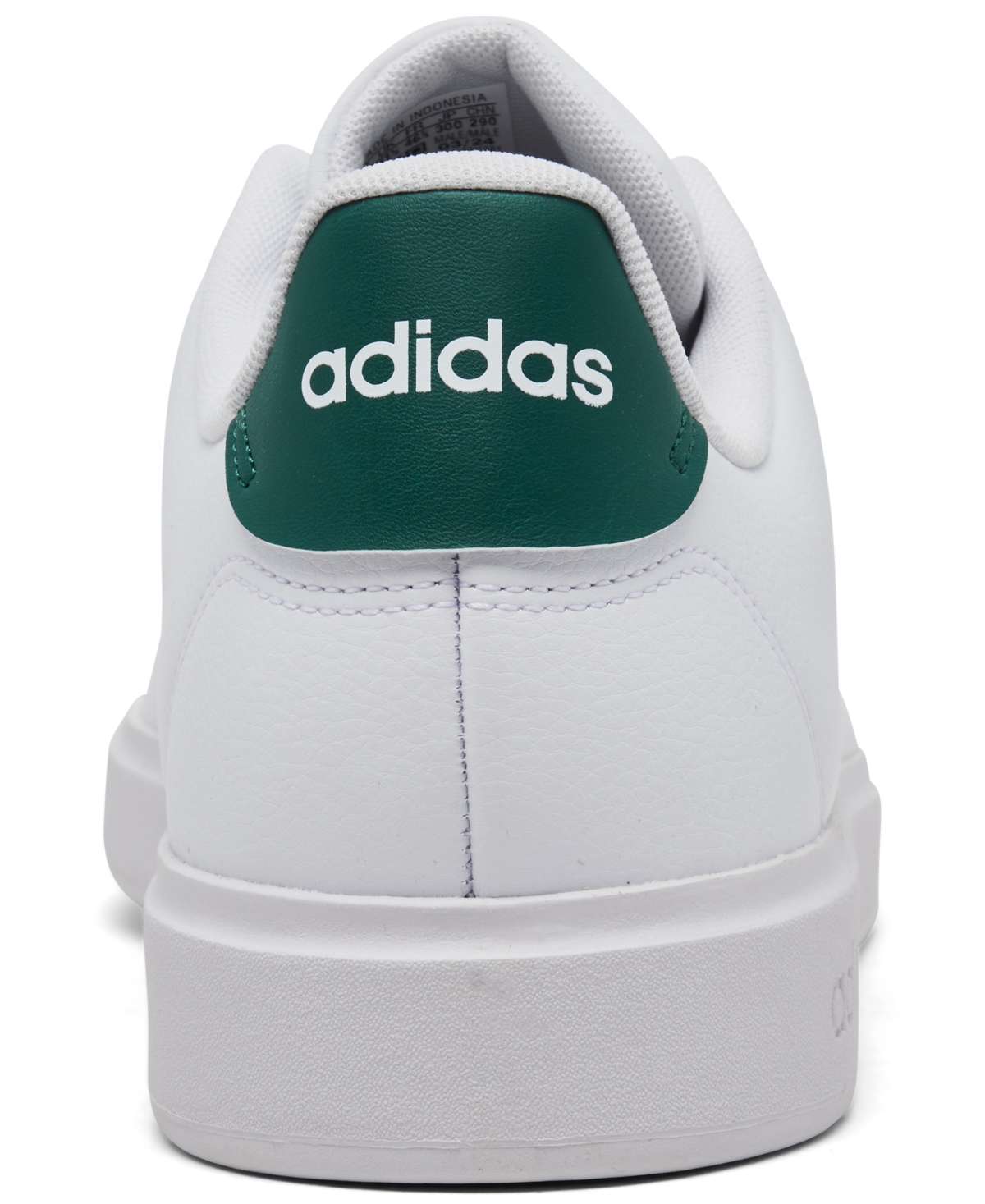 Adidas Men's Advantage 2.0 Casual Tennis Sneakers from Finish Line -Green