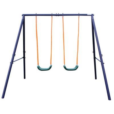 Streamdale Two Station Swing Set For Children