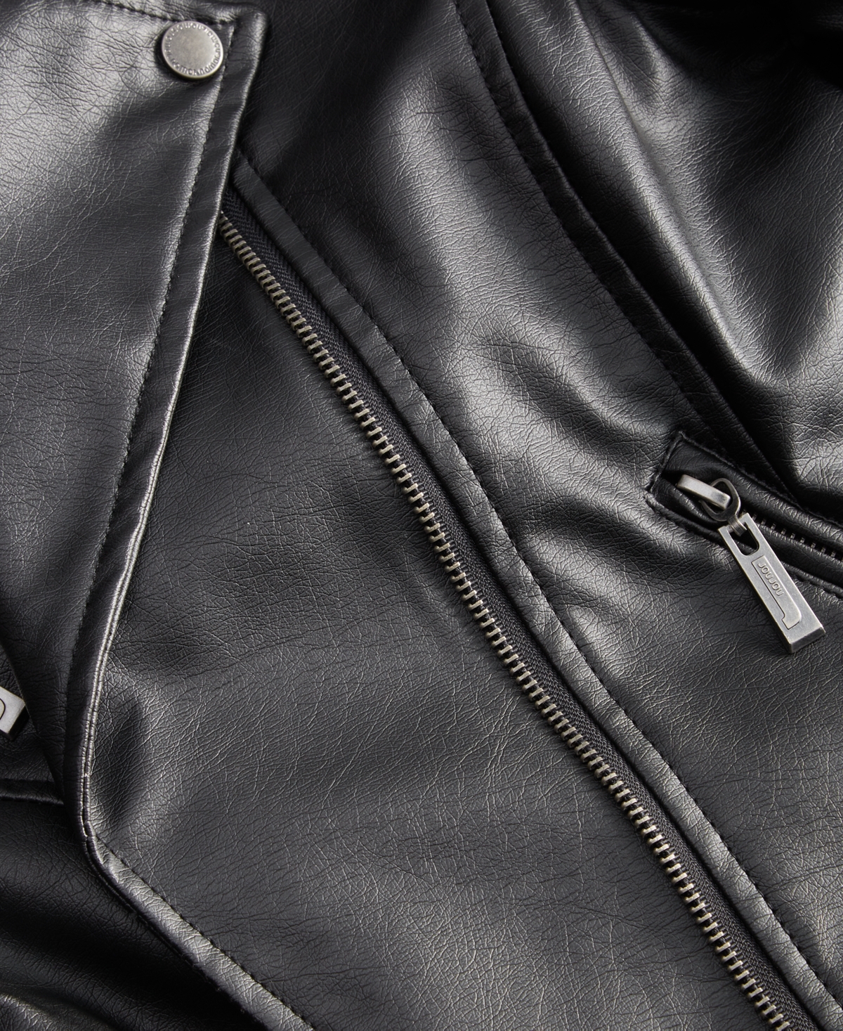 Jou Jou Little & Big Girls Oversized Moto Jacket