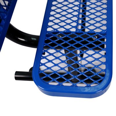 Streamdale 6 FT. Outdoor Steel Bench With Backrest